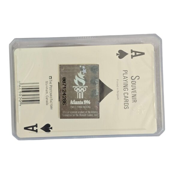 NEW Sealed! 1996 Atlanta, Georgia Olympic Games Collection Deck of Playing Cards - Picture 2 of 6